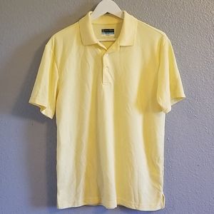 PGA Tour Yellow Men's Polo Sz M